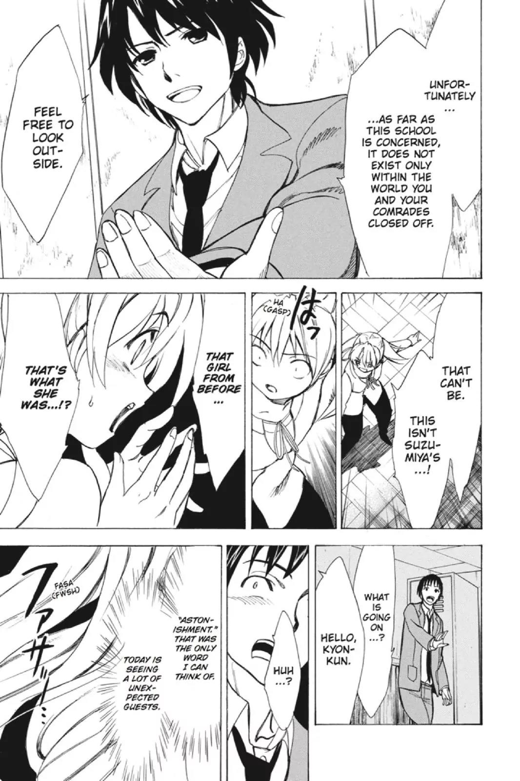 Suzumiya Haruhi no Yuuutsu Chapter 99 page 18 - Chapter 99: The Surprise of Haruhi Suzumiya XI