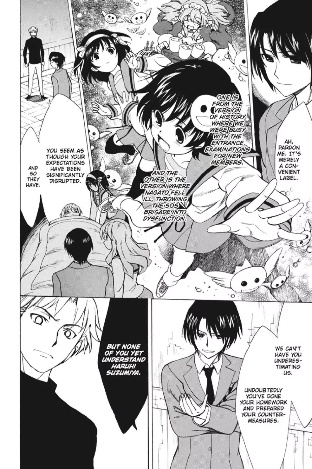 Suzumiya Haruhi no Yuuutsu Chapter 99 page 21 - Chapter 99: The Surprise of Haruhi Suzumiya XI