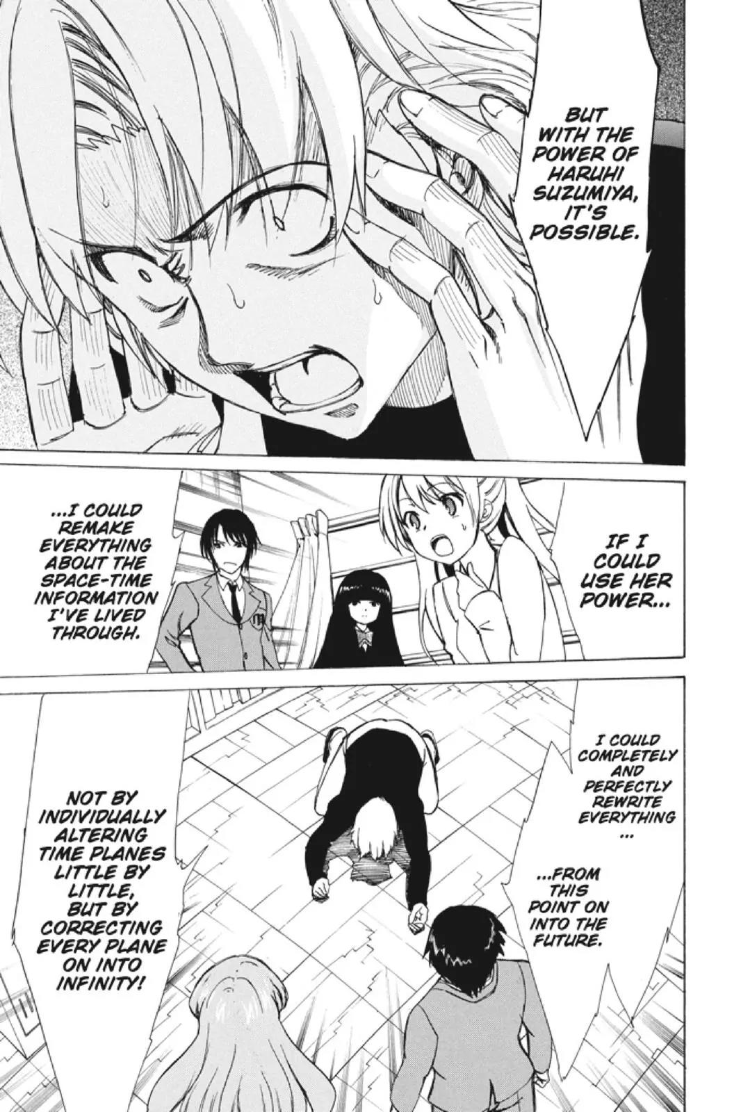 Suzumiya Haruhi no Yuuutsu Chapter 99 page 26 - Chapter 99: The Surprise of Haruhi Suzumiya XI