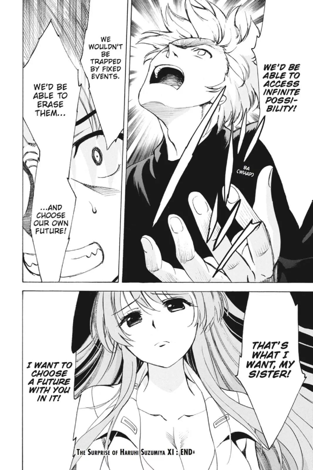Suzumiya Haruhi no Yuuutsu Chapter 99 page 31 - Chapter 99: The Surprise of Haruhi Suzumiya XI