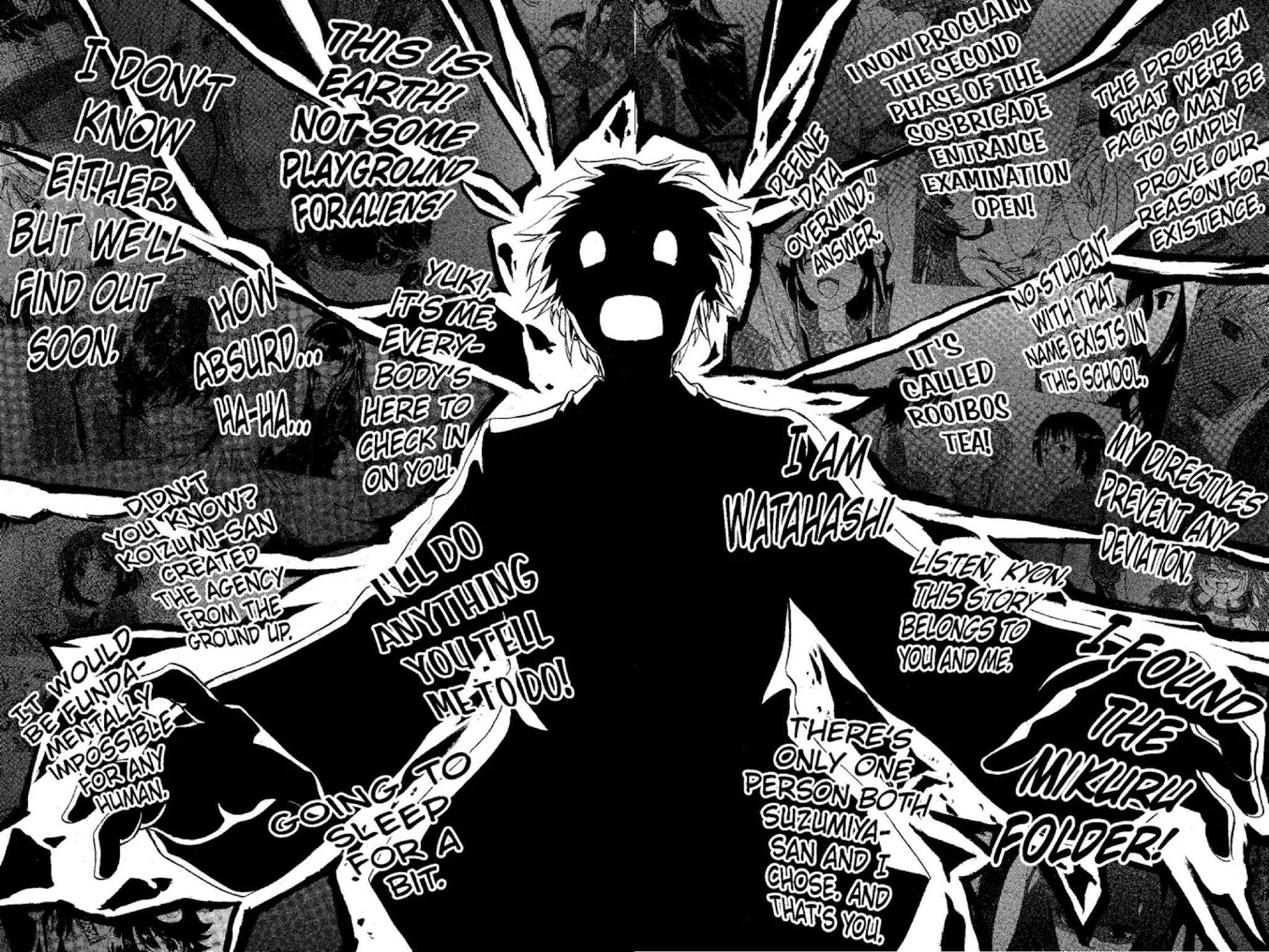 Suzumiya Haruhi no Yuuutsu Chapter 99 page 8 - Chapter 99: The Surprise of Haruhi Suzumiya XI