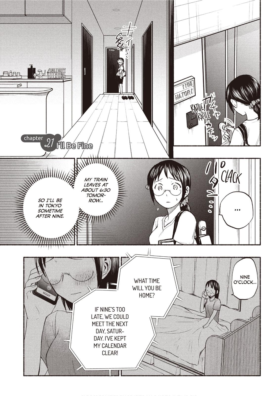 Sweat and Soap Chapter 21 page 1 - Chapter 21: I'll Be Fine
