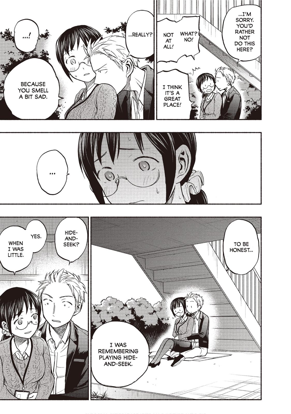 Sweat and Soap Chapter 34.5 page 10 - Chapter 34.5: Morning Guest Installment: The Office Rendezvous Map + Side Story: The First Sweet Smell