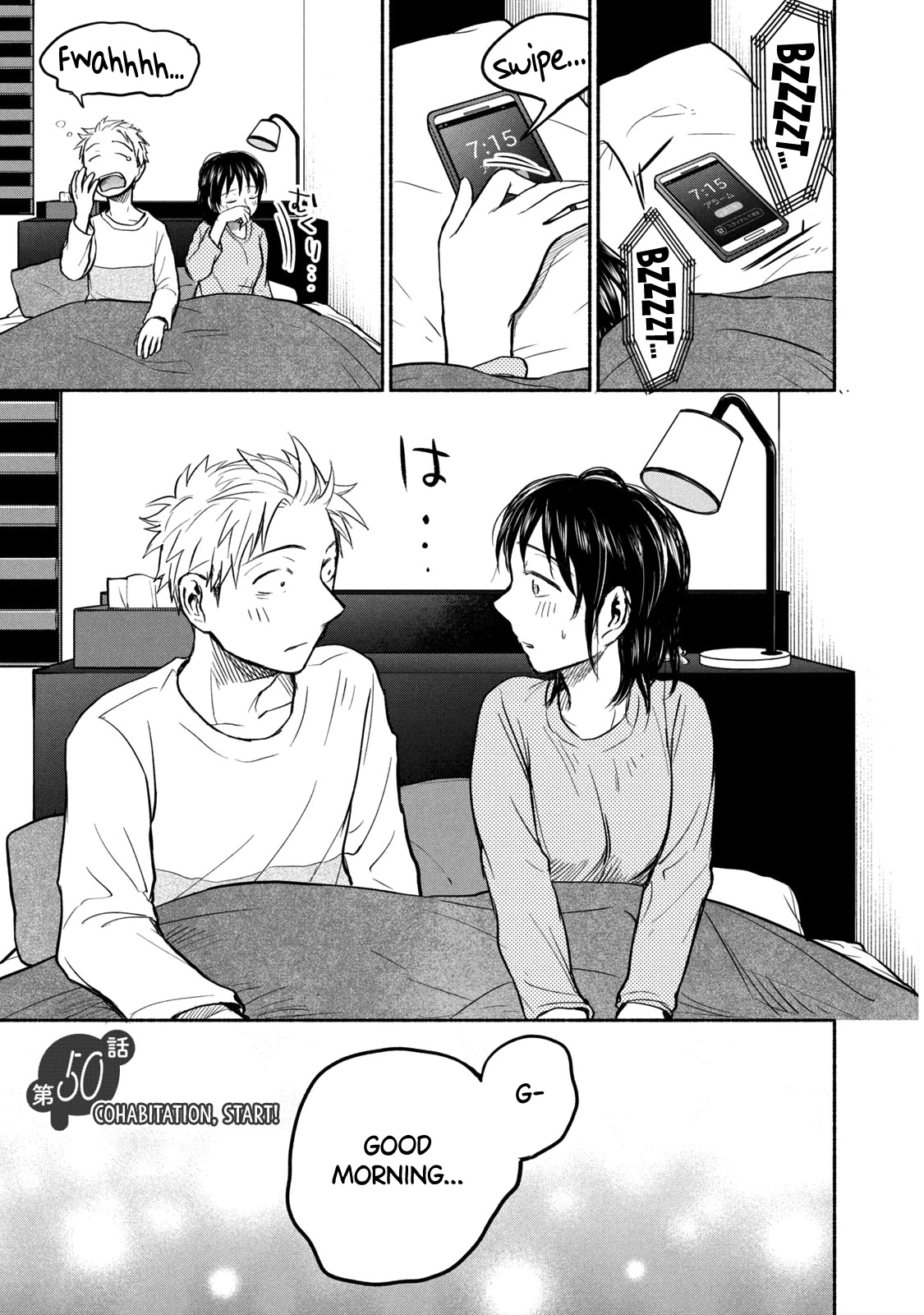 Sweat and Soap Chapter 50 page 1 - Chapter 50: Cohabitation, Start!