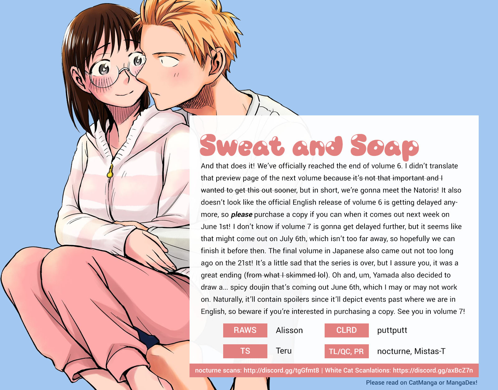 Sweat and Soap Chapter 52.5 page 10 - Chapter 52.5: Volume Extras + Afterword