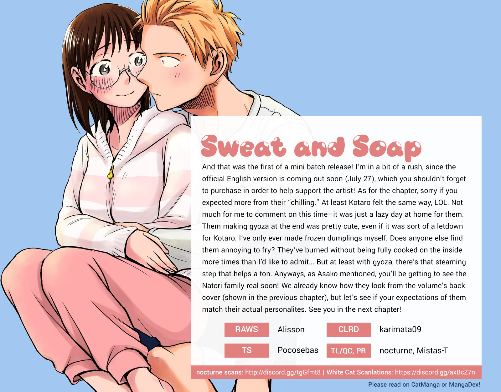 Sweat and Soap Chapter 54 page 19 - Chapter 54: Let's Chill!