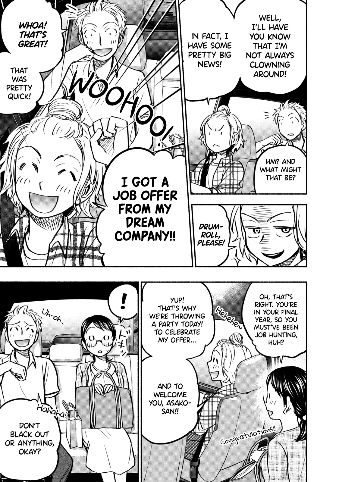 Sweat and Soap Chapter 56 page 15 - Chapter 56: Welcome, Asako-chan!
