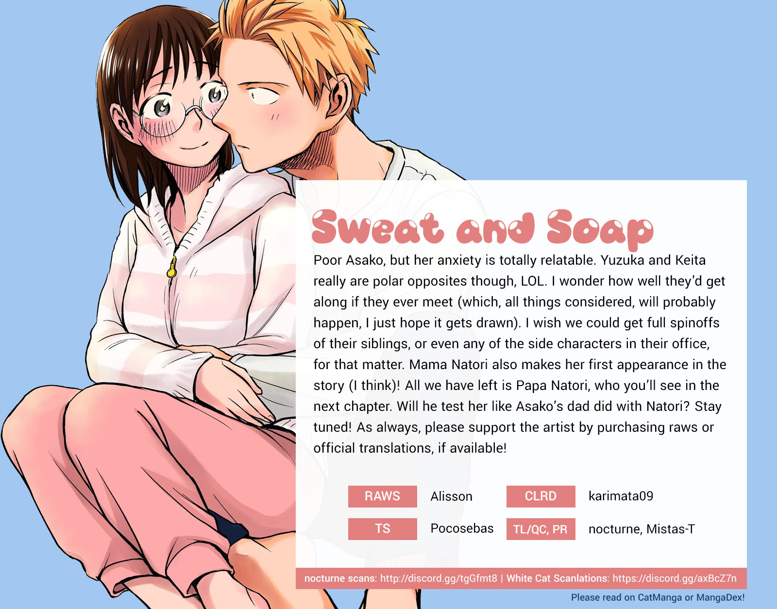 Sweat and Soap Chapter 56 page 19 - Chapter 56: Welcome, Asako-chan!