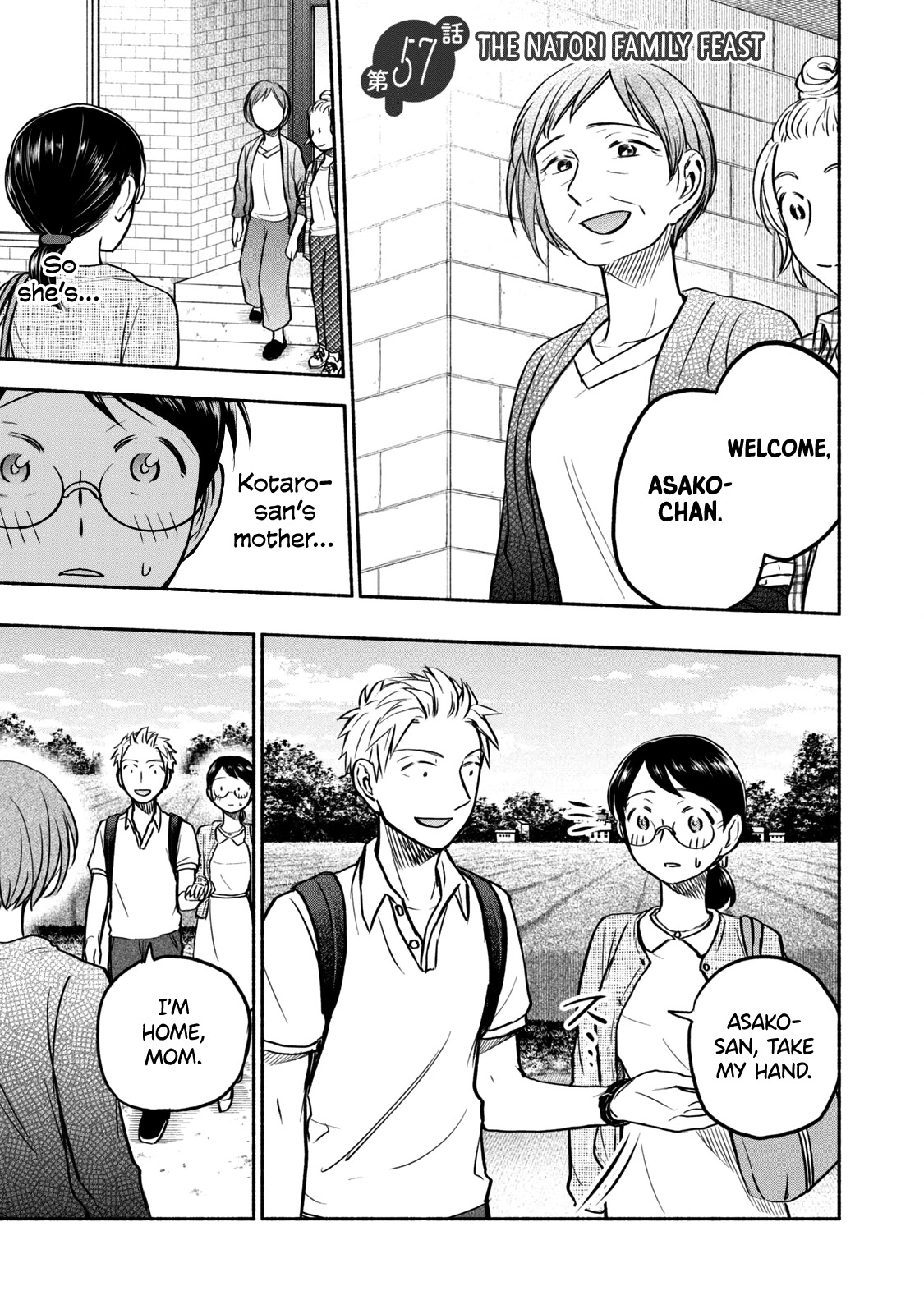 Sweat and Soap Chapter 57 page 1 - Chapter 57: The Natori Family Feast