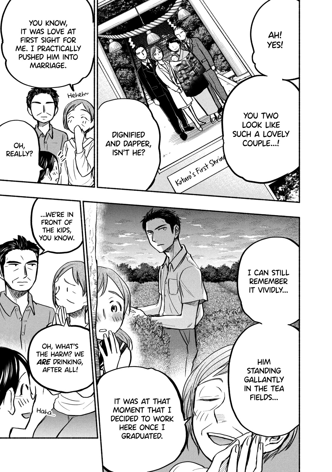 Sweat and Soap Chapter 57 page 13 - Chapter 57: The Natori Family Feast