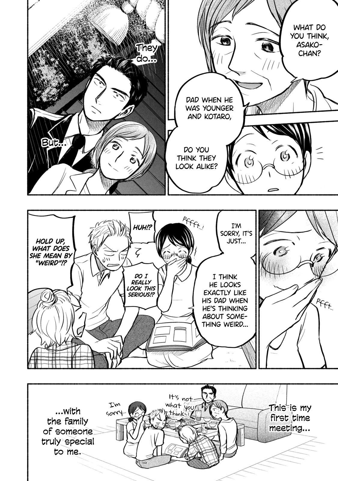 Sweat and Soap Chapter 57 page 14 - Chapter 57: The Natori Family Feast