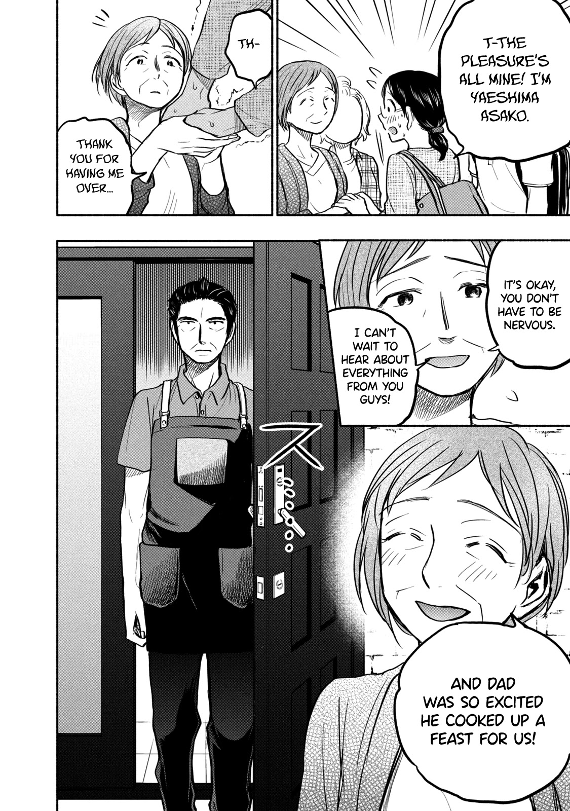 Sweat and Soap Chapter 57 page 4 - Chapter 57: The Natori Family Feast