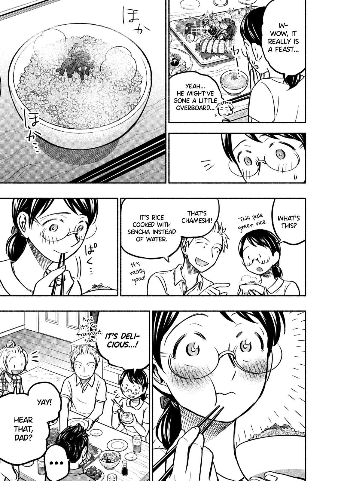 Sweat and Soap Chapter 57 page 7 - Chapter 57: The Natori Family Feast