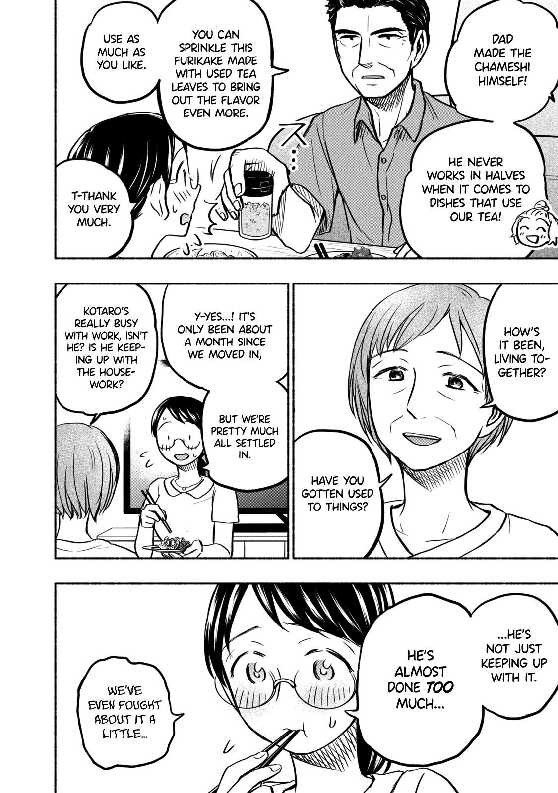 Sweat and Soap Chapter 57 page 8 - Chapter 57: The Natori Family Feast