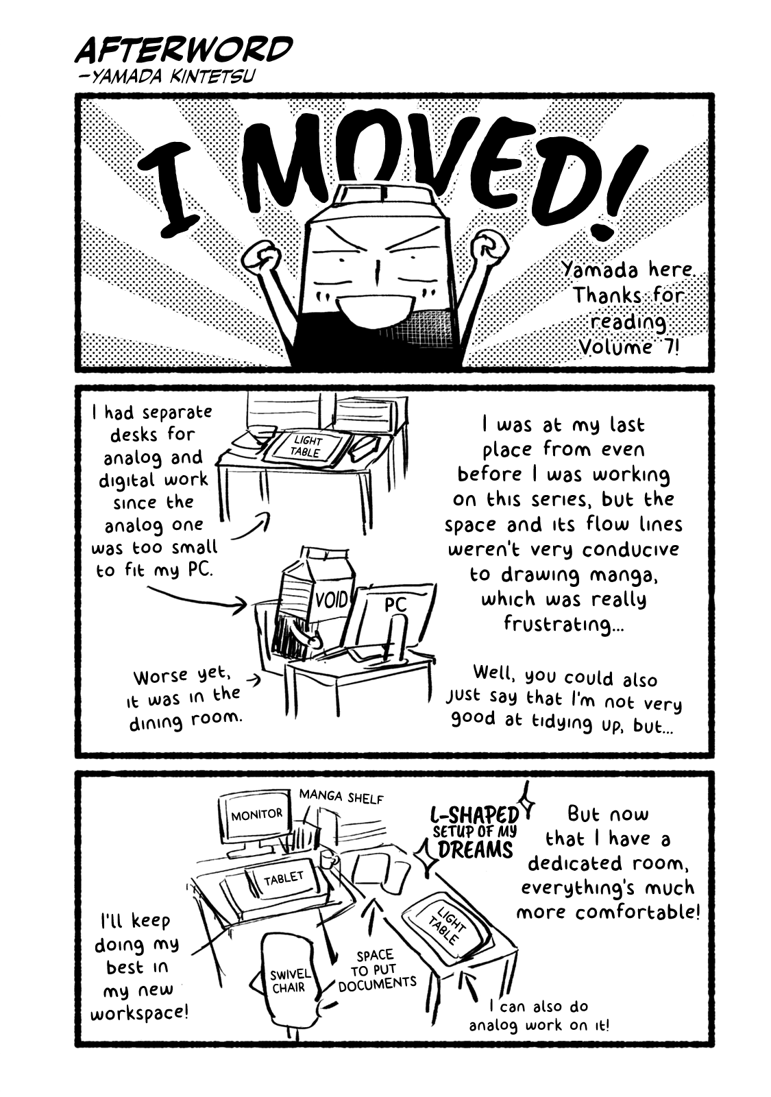 Sweat and Soap Chapter 62.1 page 3 - Chapter 62.1: Volume Extras + Afterword