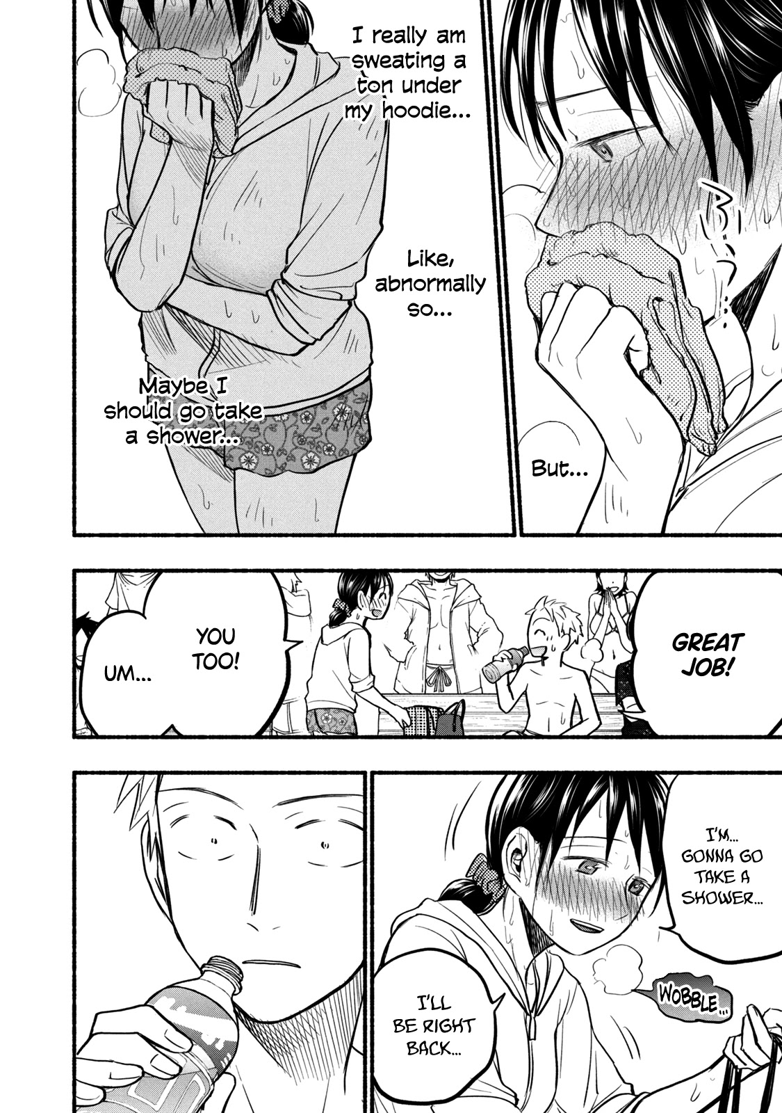 Sweat and Soap Chapter 68 page 16 - Chapter 68: Flaming Hot Beach Volleyball!