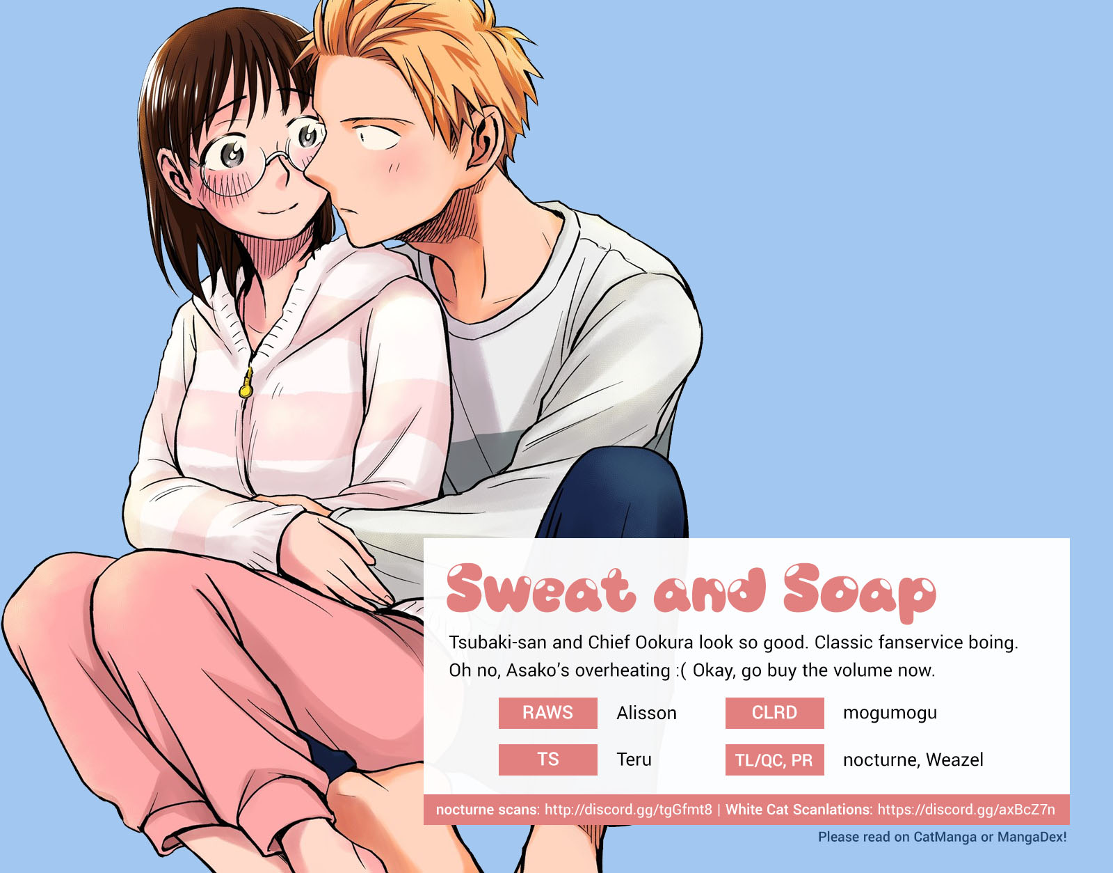 Sweat and Soap Chapter 68 page 20 - Chapter 68: Flaming Hot Beach Volleyball!