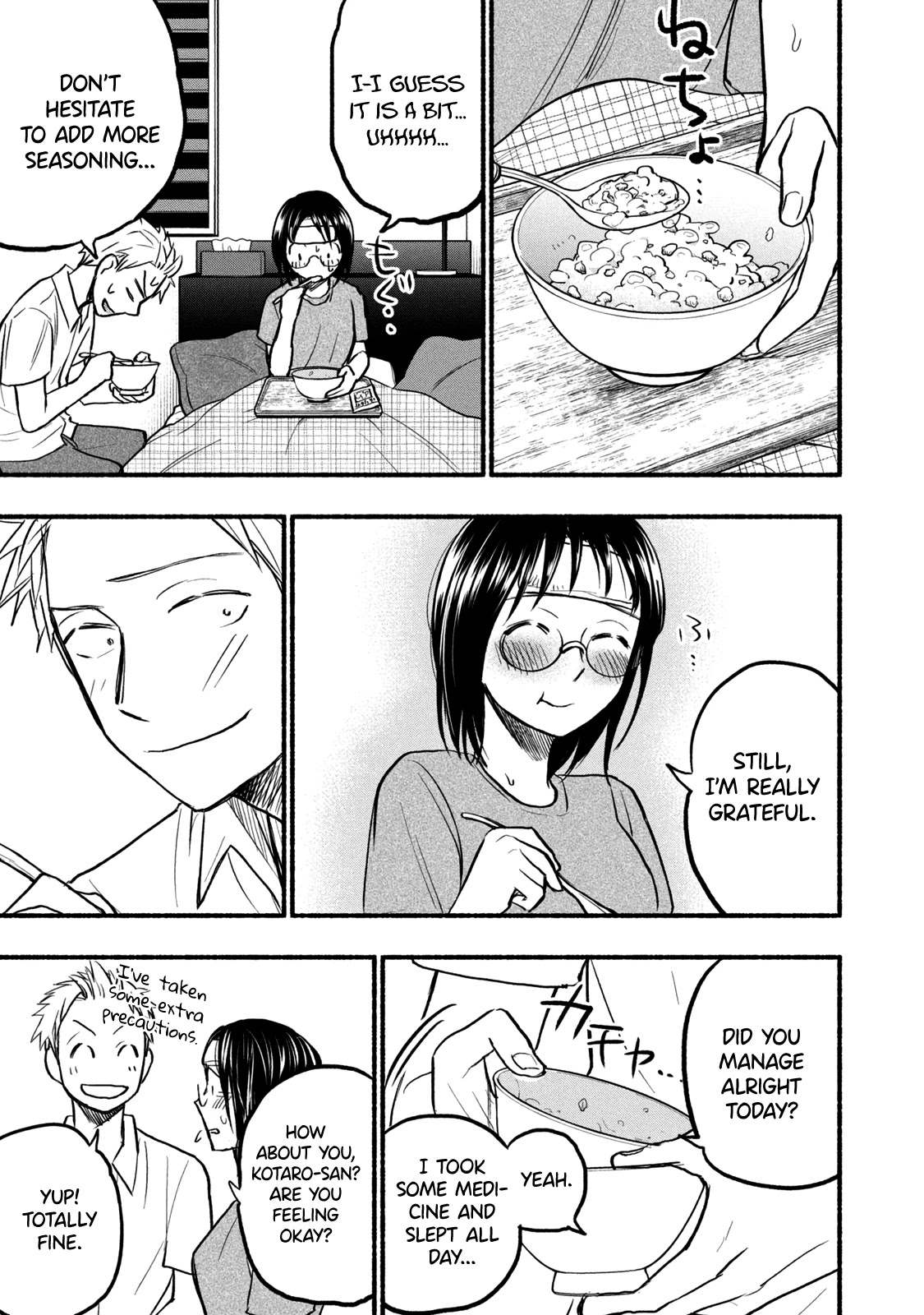 Sweat and Soap Chapter 74 page 11 - Chapter 74: Asako Catches a Cold