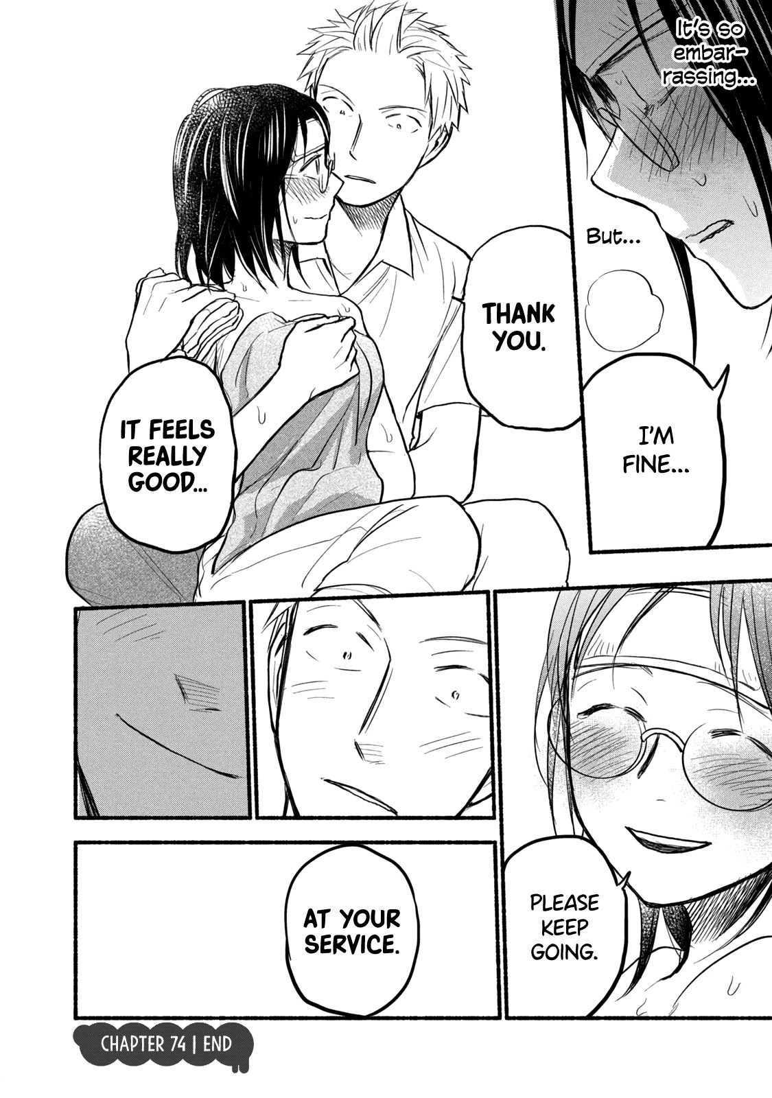 Sweat and Soap Chapter 74 page 18 - Chapter 74: Asako Catches a Cold