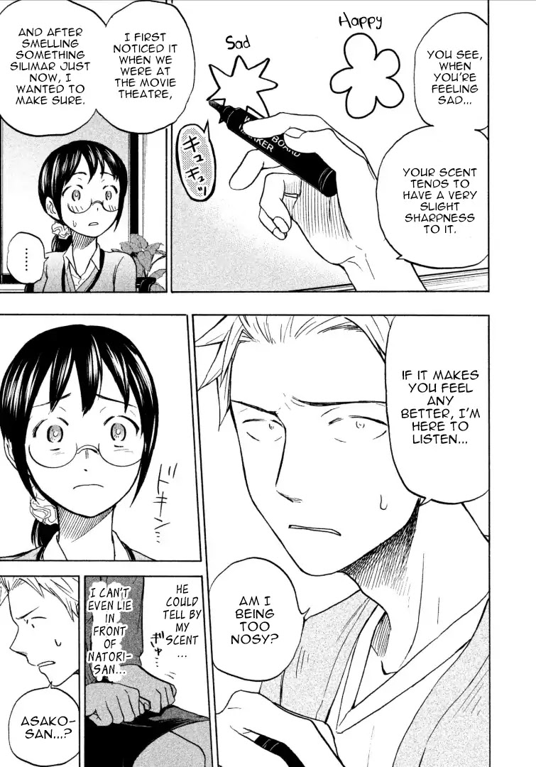 Sweat and Soap Chapter 8 page 13 - Chapter 8: The Tendencies of the Changes in Scent Caused by Mental Stress and the Countermeasures+Omake