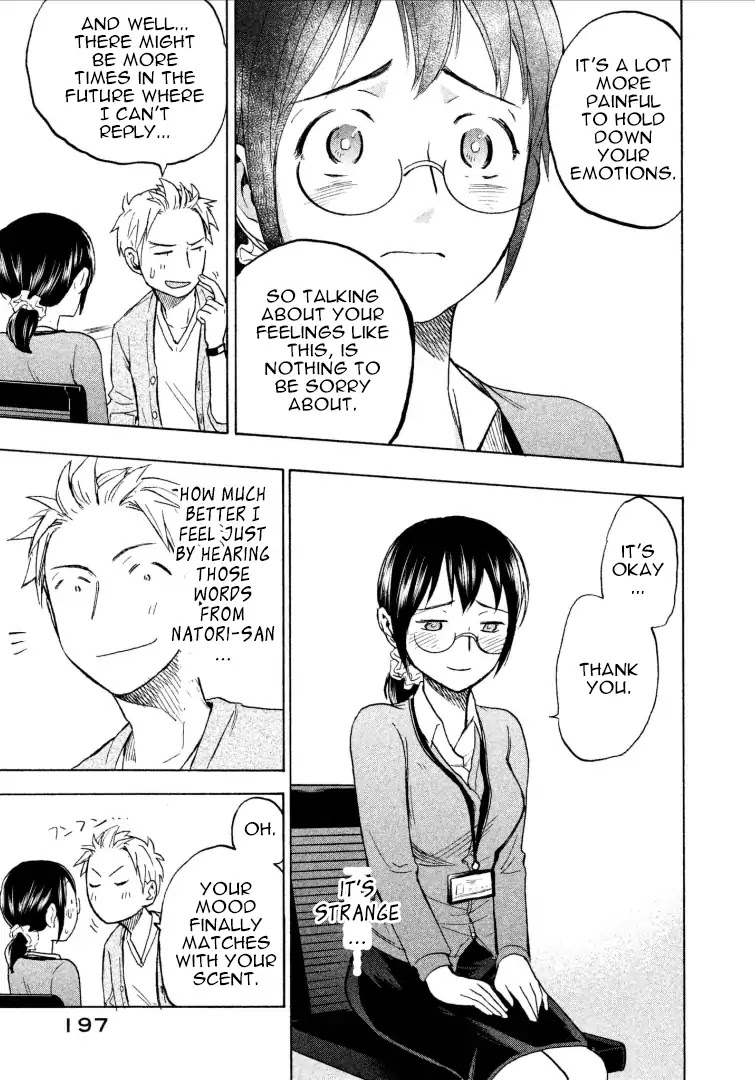 Sweat and Soap Chapter 8 page 17 - Chapter 8: The Tendencies of the Changes in Scent Caused by Mental Stress and the Countermeasures+Omake