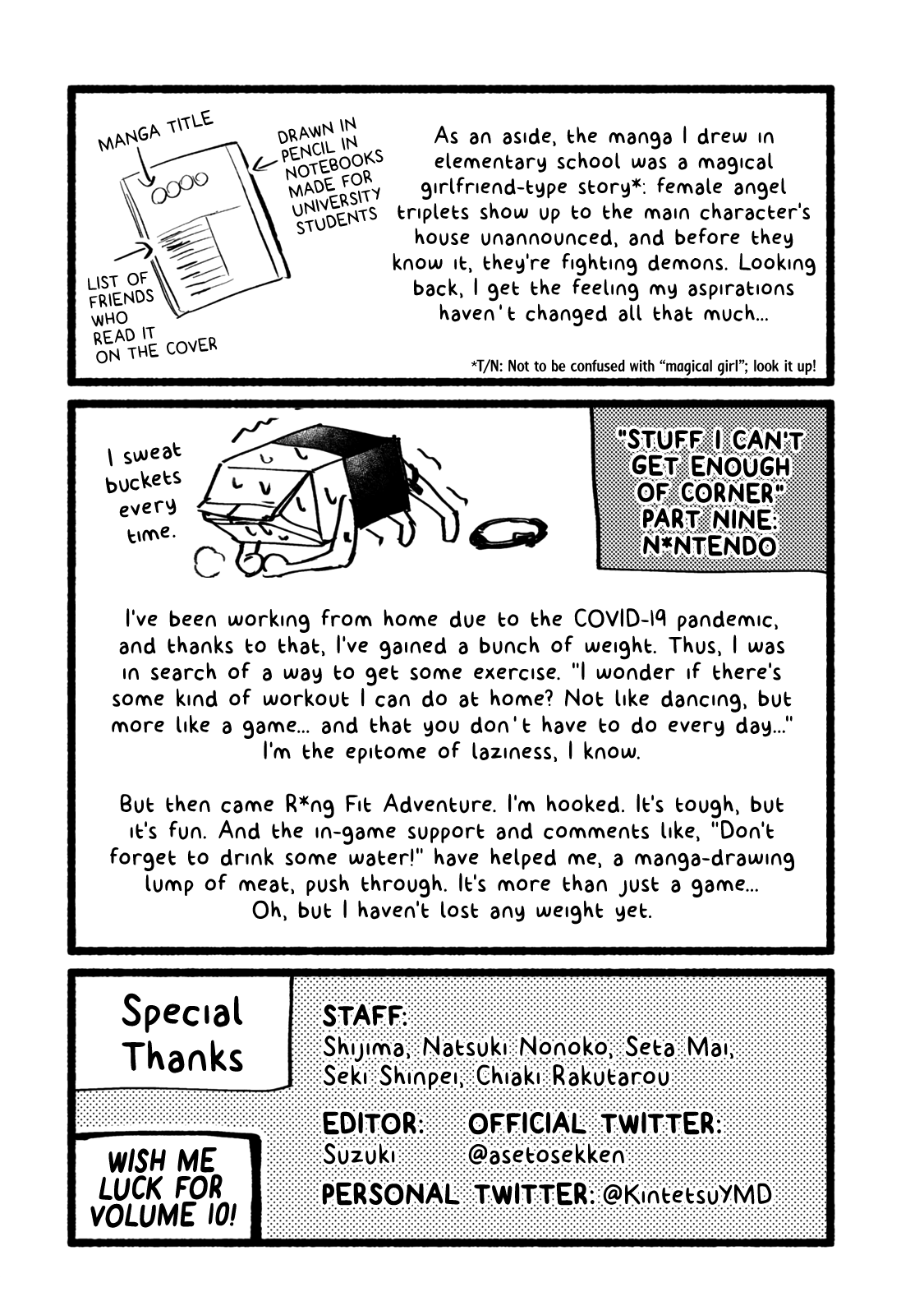 Sweat and Soap Chapter 80.1 page 4 - Chapter 80.1: Volume Extras + Afterword