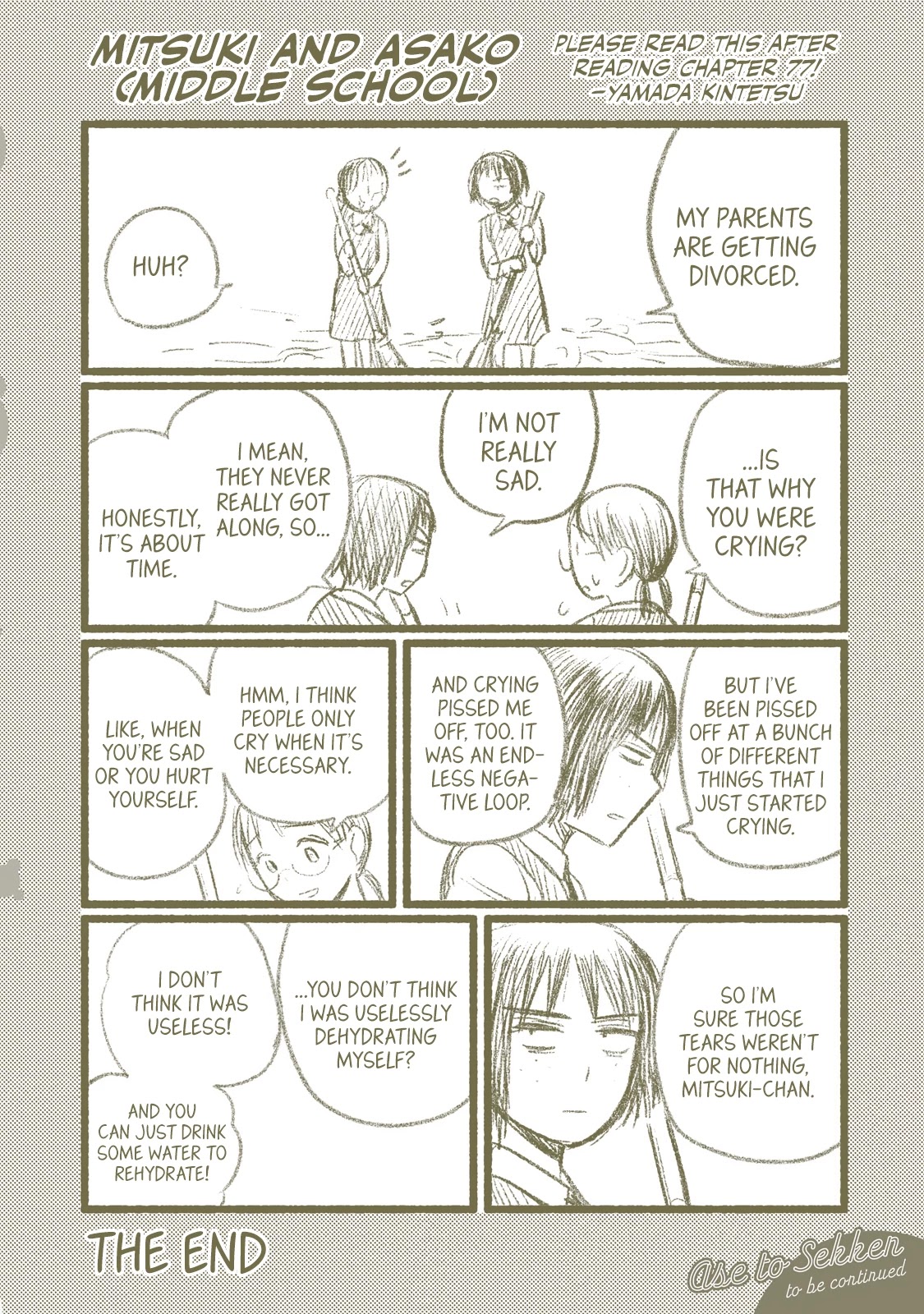 Sweat and Soap Chapter 80.1 page 9 - Chapter 80.1: Volume Extras + Afterword