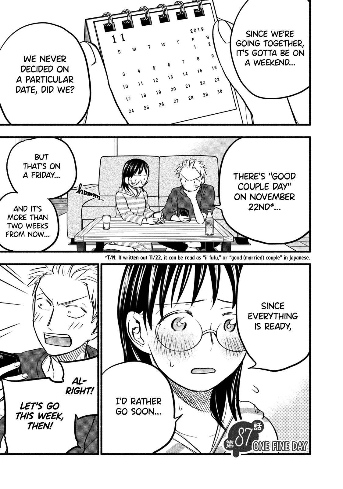 Sweat and Soap Chapter 87 page 1 - Chapter 87: One Fine Day