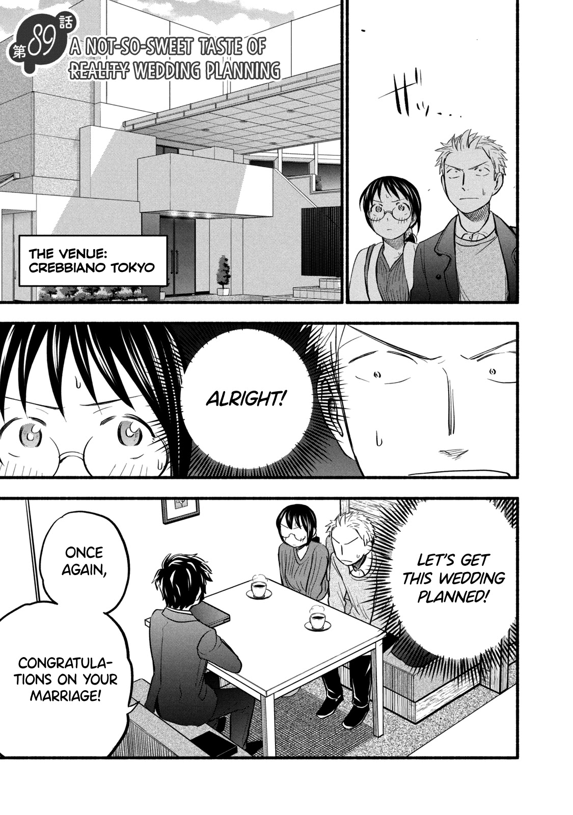Sweat and Soap Chapter 89 page 1 - Chapter 89: A Not-So-Sweet Taste of Reality (Wedding Planning)