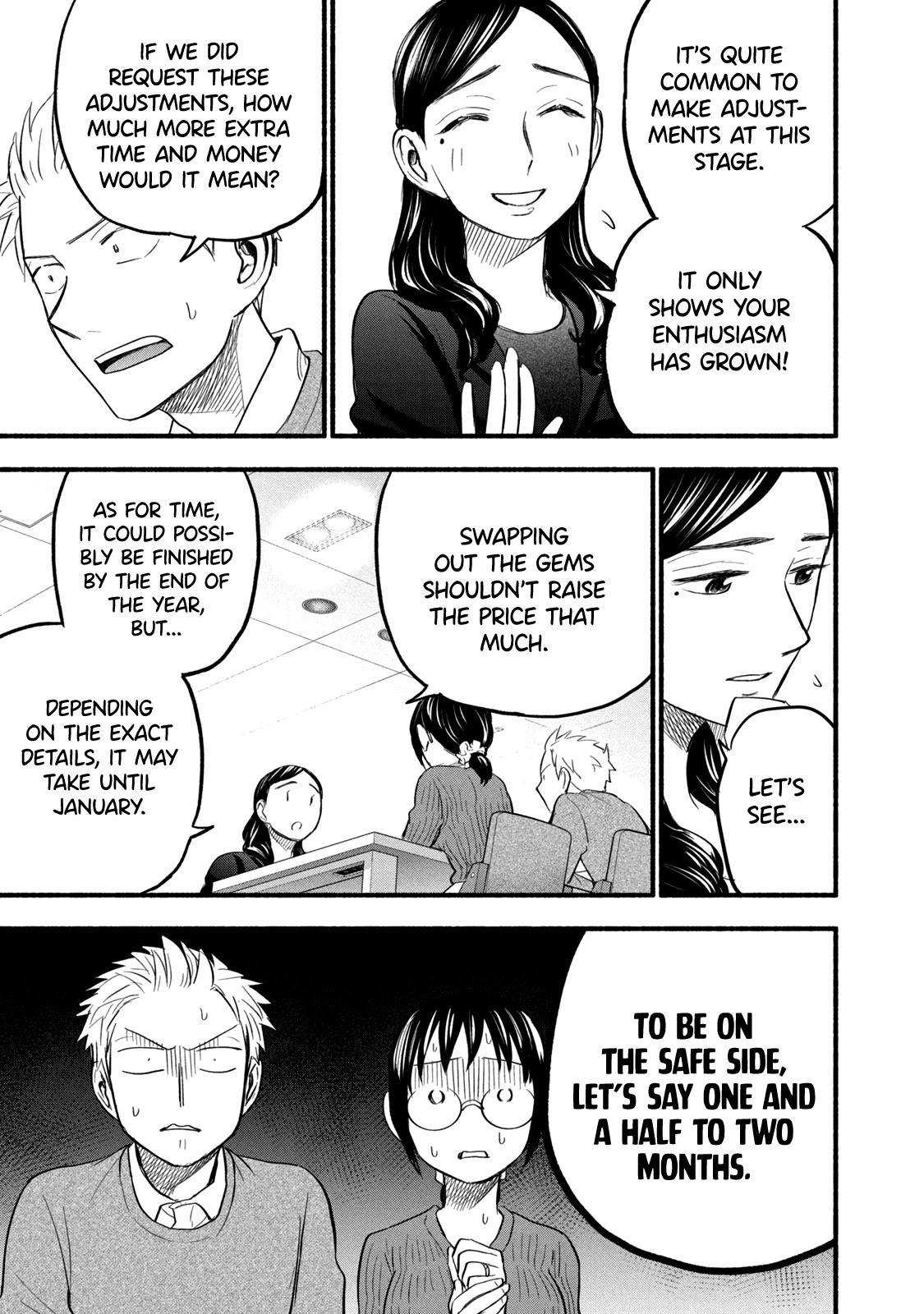 Sweat and Soap Chapter 89 page 17 - Chapter 89: A Not-So-Sweet Taste of Reality (Wedding Planning)