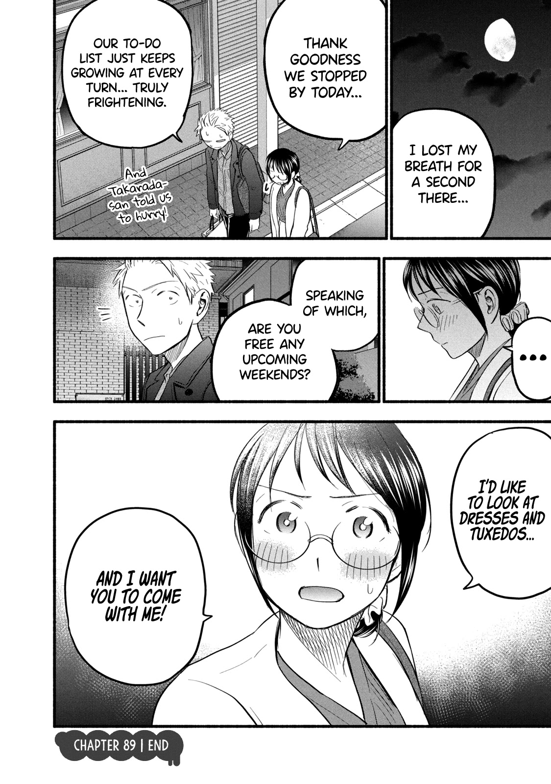 Sweat and Soap Chapter 89 page 18 - Chapter 89: A Not-So-Sweet Taste of Reality (Wedding Planning)