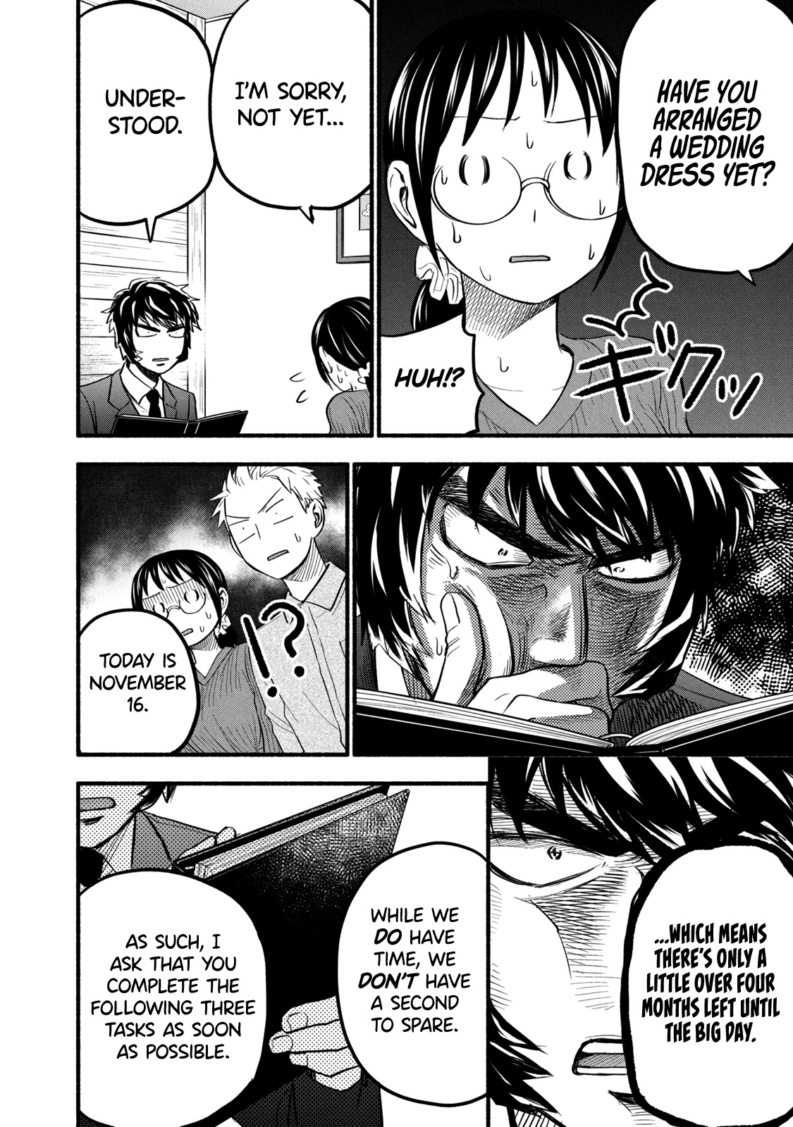 Sweat and Soap Chapter 89 page 4 - Chapter 89: A Not-So-Sweet Taste of Reality (Wedding Planning)