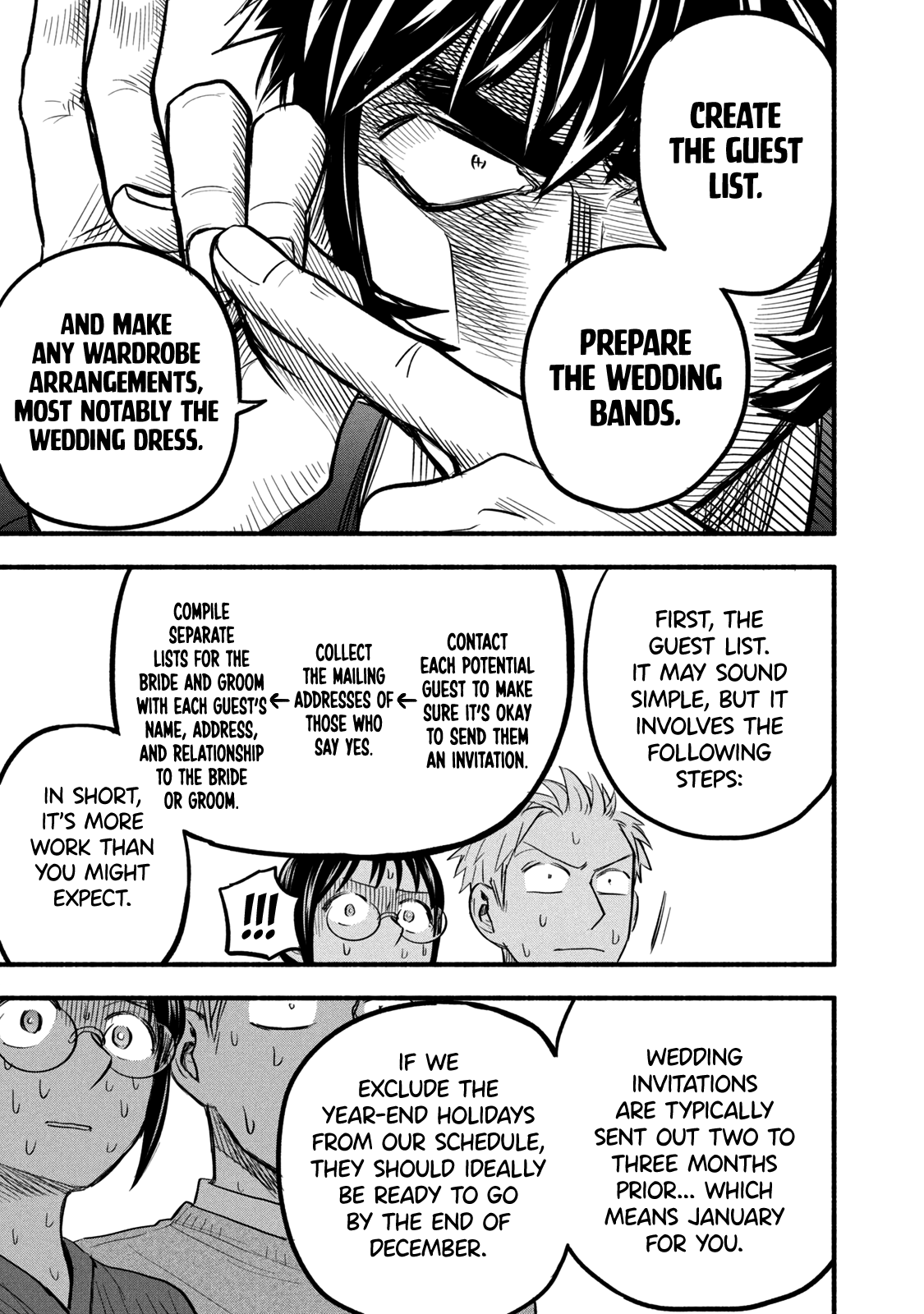 Sweat and Soap Chapter 89 page 5 - Chapter 89: A Not-So-Sweet Taste of Reality (Wedding Planning)
