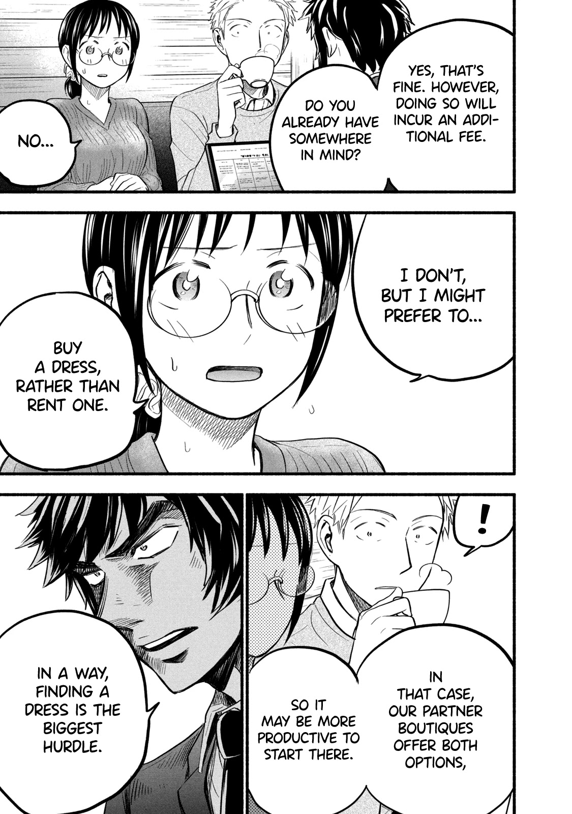 Sweat and Soap Chapter 89 page 7 - Chapter 89: A Not-So-Sweet Taste of Reality (Wedding Planning)