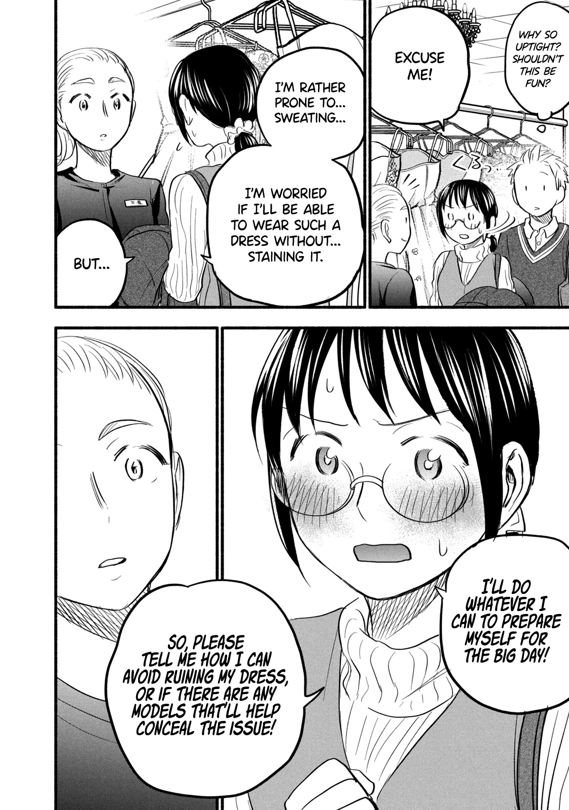 Sweat and Soap Chapter 90 page 4 - Chapter 90: The Dress Fitting