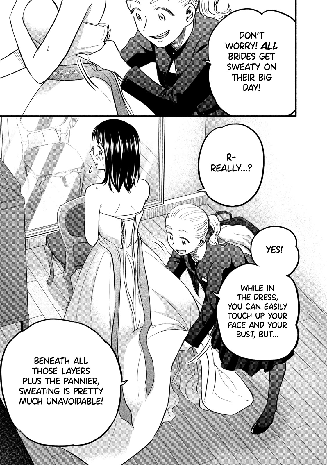 Sweat and Soap Chapter 90 page 5 - Chapter 90: The Dress Fitting