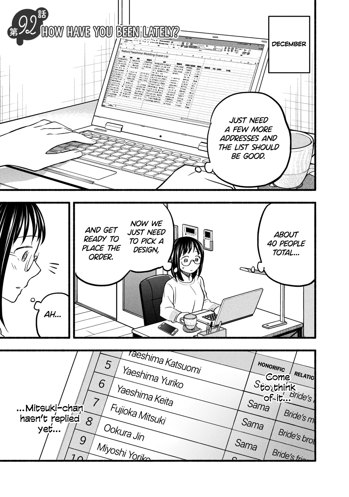 Sweat and Soap Chapter 92 page 1 - Chapter 92: How Have You Been Lately?