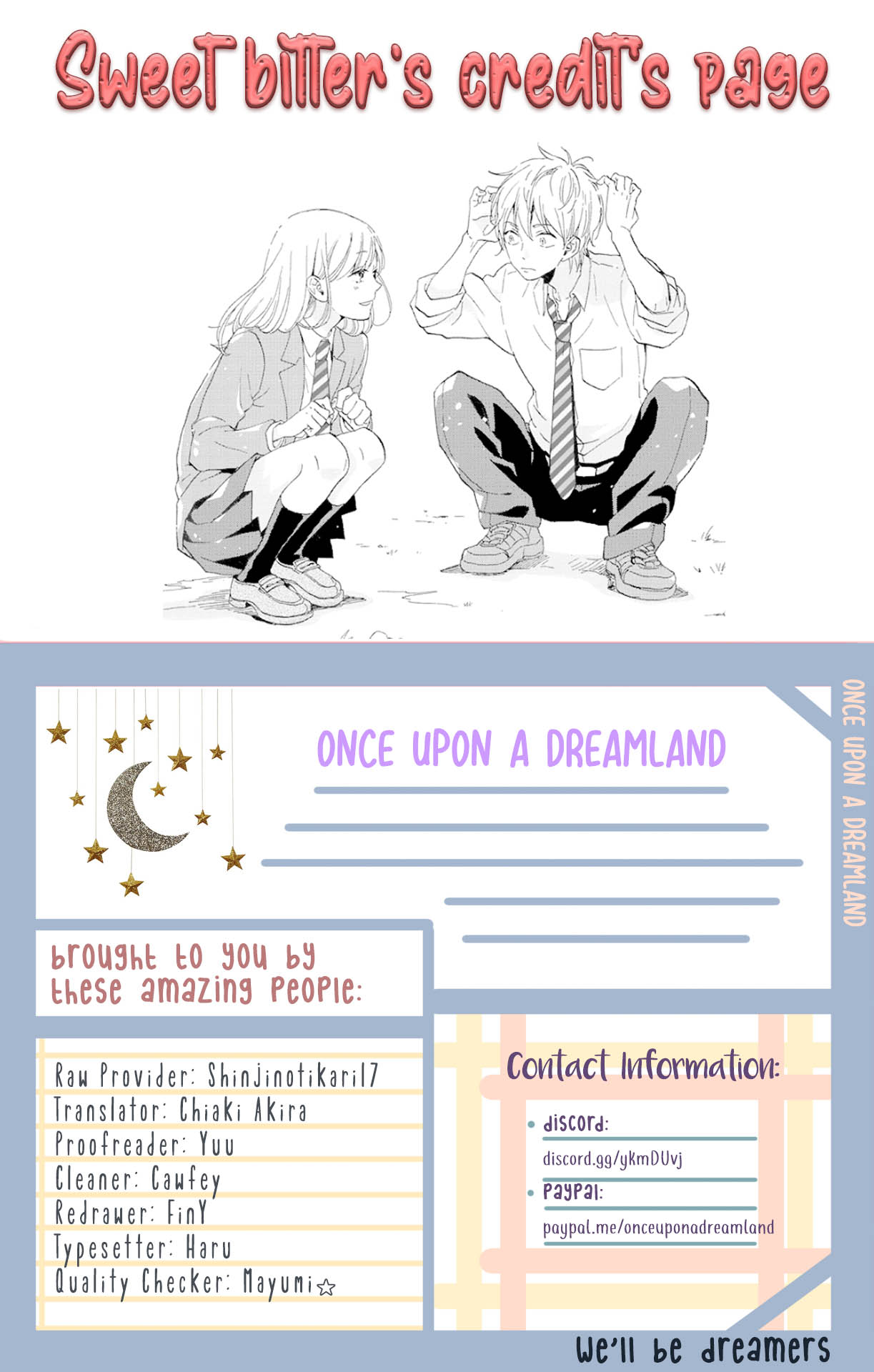 Sweet Bitter Chapter 8 page 1 - Chapter 8