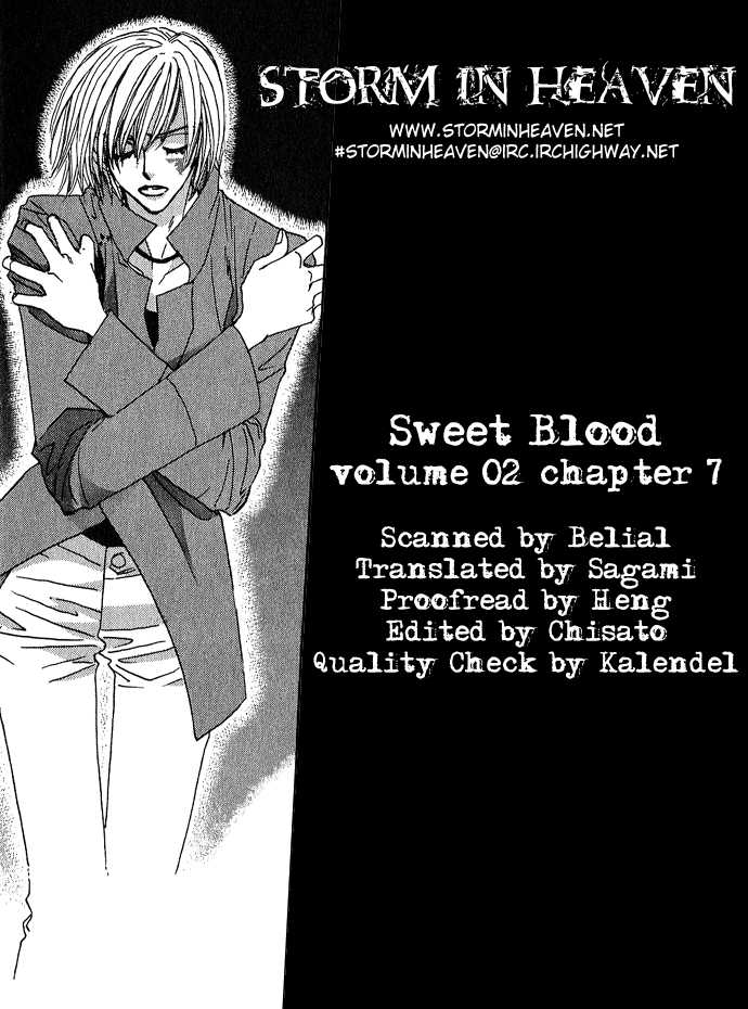 Sweet Blood Chapter 7 page 1 - Chapter 7