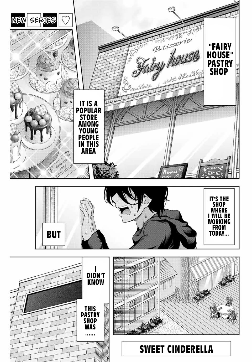 Sweet Cinderella Chapter 1 page 1 - Chapter 1: 4 patissiers