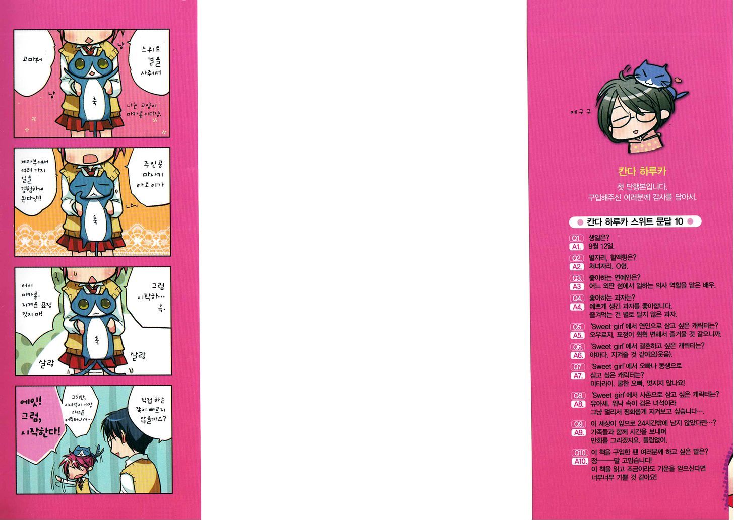 Sweet Girl Chapter 1 page 6 - Chapter 1 : Menu - 1