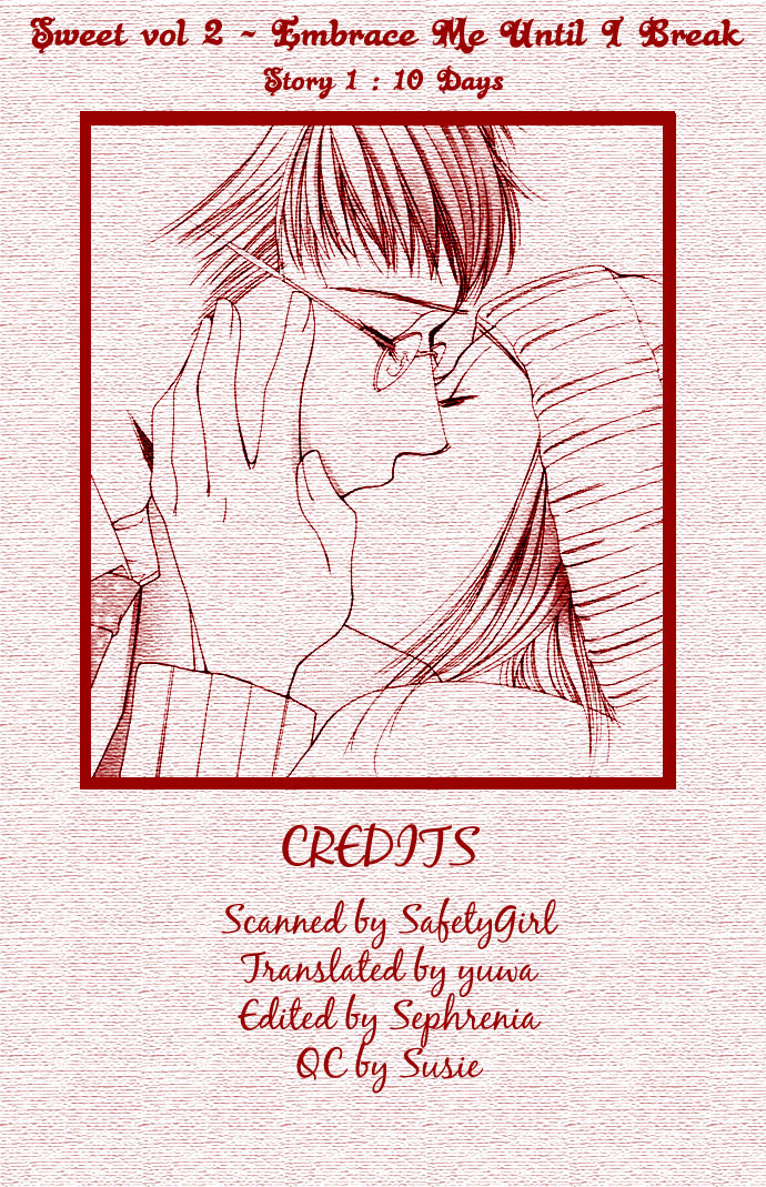 Sweet II Chapter 1 page 3 - Chapter 1: Ten Days