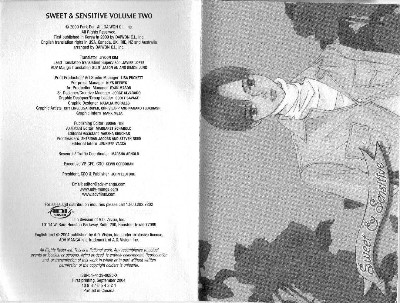 Sweet & Sensitive Chapter 2.0 page 2 - Vol.02 Chapter 0