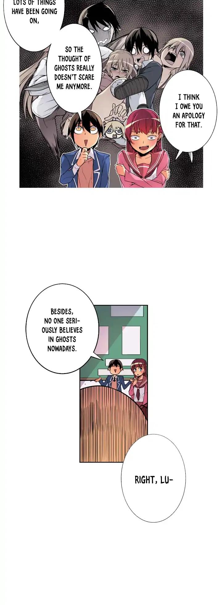 Sweet X Trouble Chapter 16 page 5 - Chapter 16: What Kind of Ghost Is This? (1)