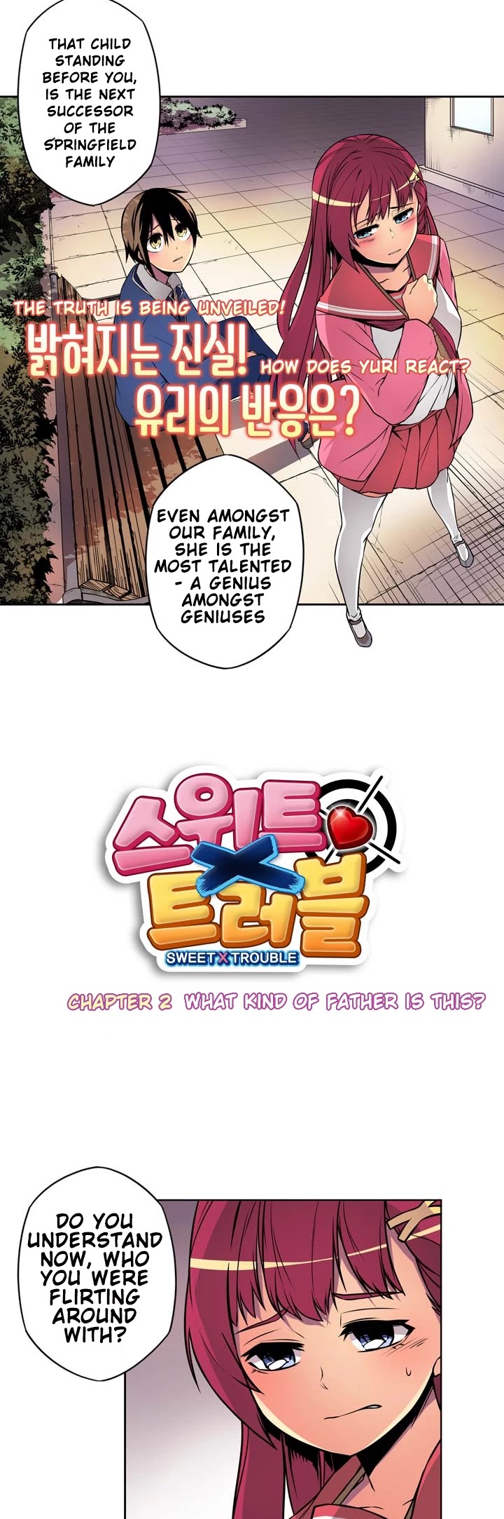 Sweet X Trouble Chapter 2 page 3 - Chapter 2: What Kind of Father Is This? (2)