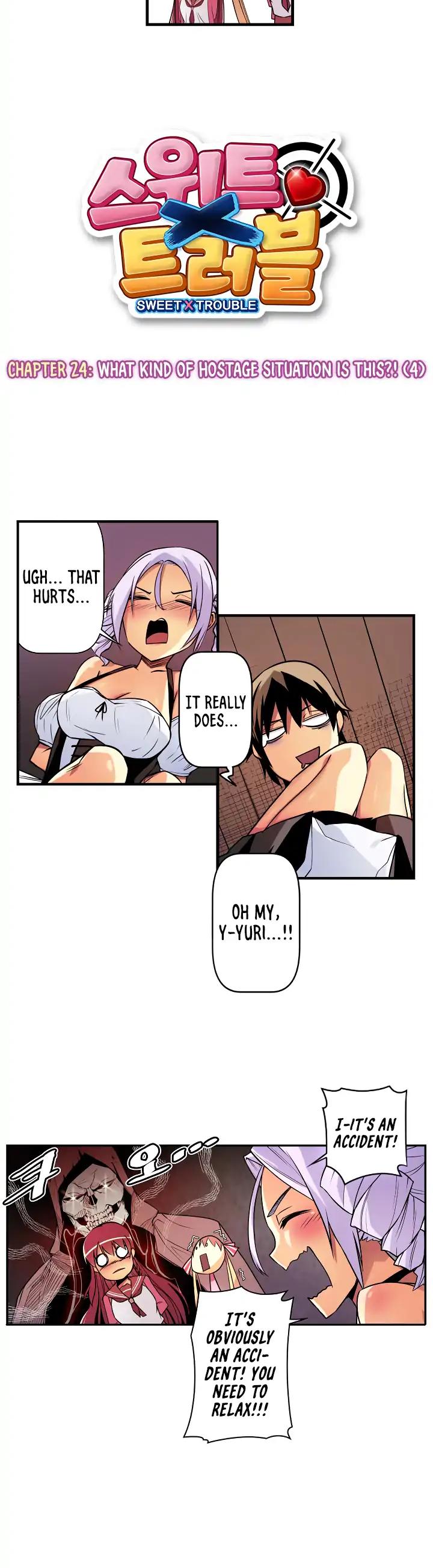 Sweet X Trouble Chapter 24 page 3 - Chapter 24: What Kind of Hostage Situation is this?! (4)