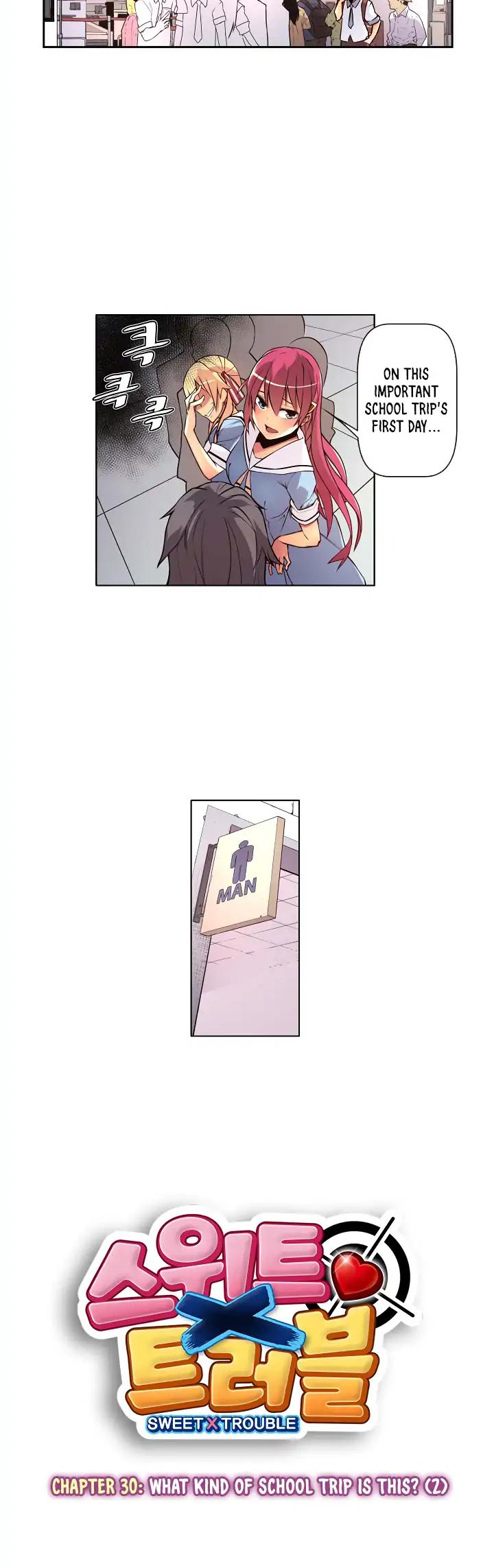 Sweet X Trouble Chapter 30 page 3 - Chapter 30: What Kind of School Trip is This? (2)