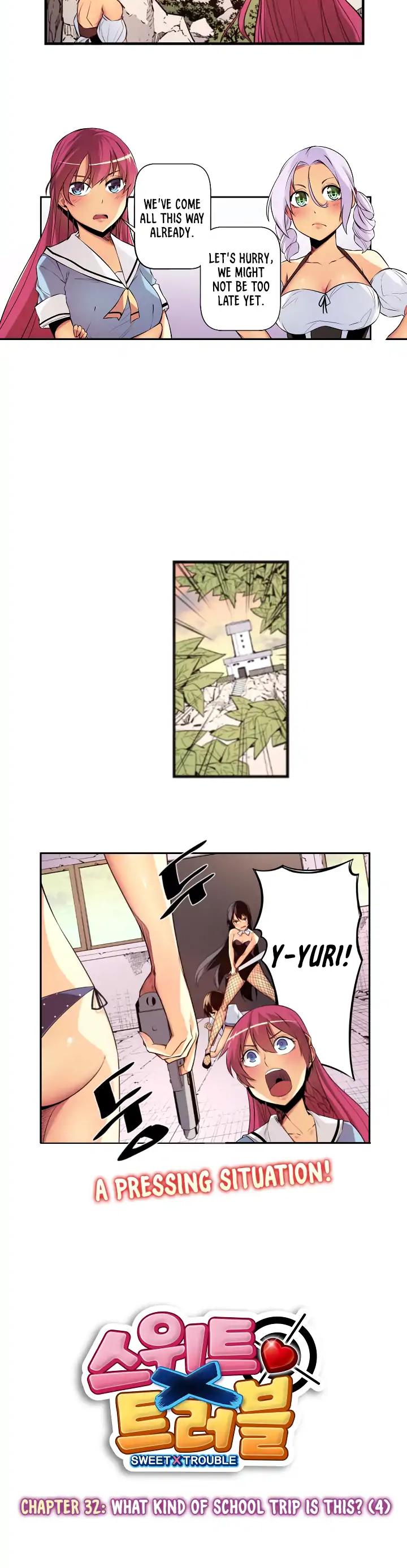 Sweet X Trouble Chapter 32 page 3 - Chapter 32: What Kind of School Trip is This? (4)