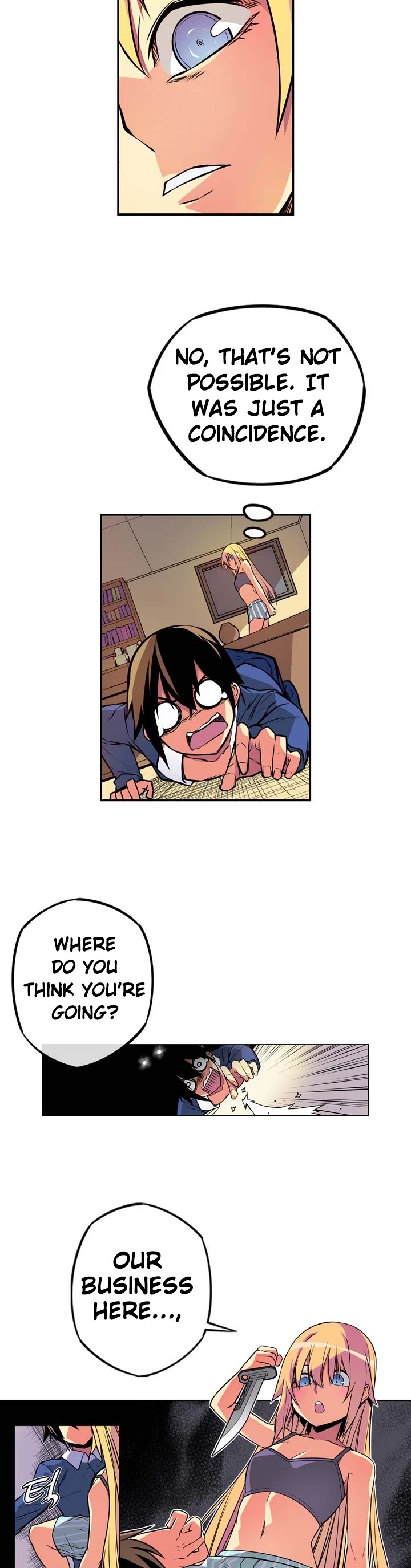 Sweet X Trouble Chapter 4 page 10 - Chapter 4: What Kind Of Transfer Student Is This? (1)
