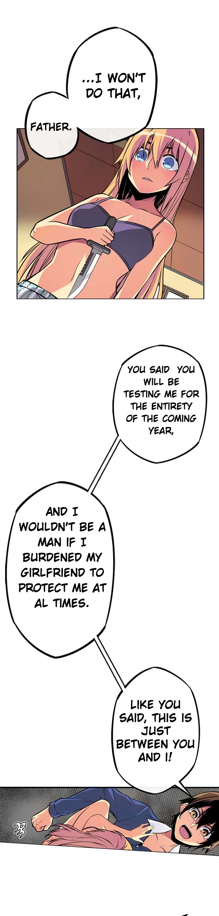 Sweet X Trouble Chapter 4 page 12 - Chapter 4: What Kind Of Transfer Student Is This? (1)